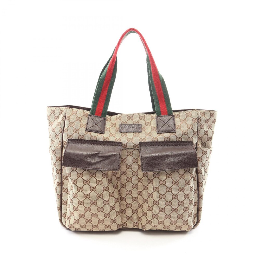 Gucci Gg Canvas Sherry Line Tote Bag #279692G84B